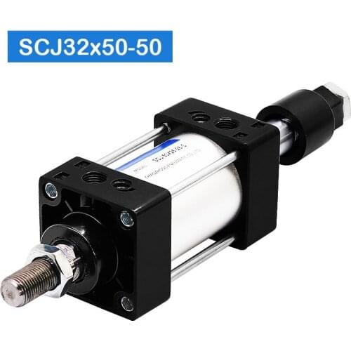 High Quality SCJ32X50-50 SC Pneumatic Cylinder Adjustable Stroke Cylinder SCJ32 without magnetic