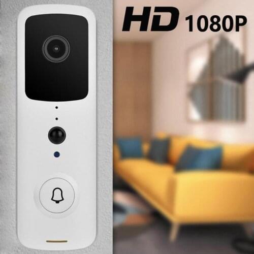 Tuya Home Video Doorbell WiFi Doorbell Camera Smart Home Doorbell Visual Intercom Wireless Home Security IR Night Vision Camera