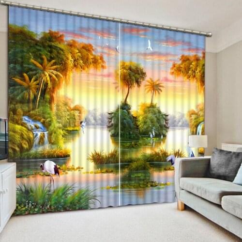 3d Curtains Customize size fashion decor curtains living room window home decoration for bedroom 3d Curtains