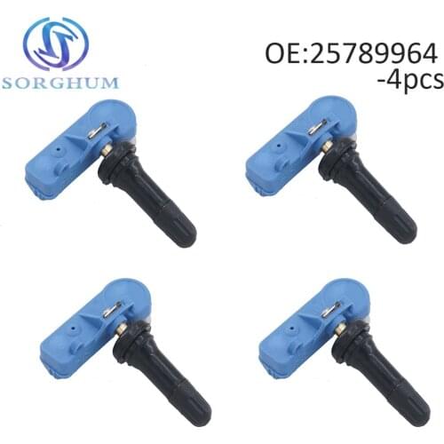 4pcs 25789964 Tire Pressure Monitoring Sensor TPMS Fits For Buick For Cadillac For Chevy For GMC