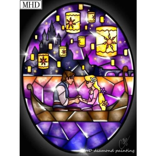 New 5d diy diamond painting cartoon mosaic full square 3D diamond embroidery 100% resin rhinestone home decoration kit