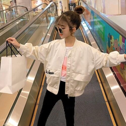 Girls Babys Kids Coat Jacket Outwear 2021 Zipper Autumn Thicken Warm Overcoat Top Outdoor Sport Childrens Clothing