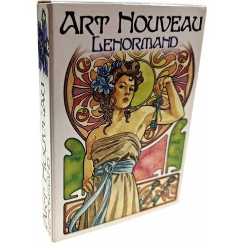 Art houveau lehormahd Cards Tarot Deck cards read the mythic fate divination for fortune games