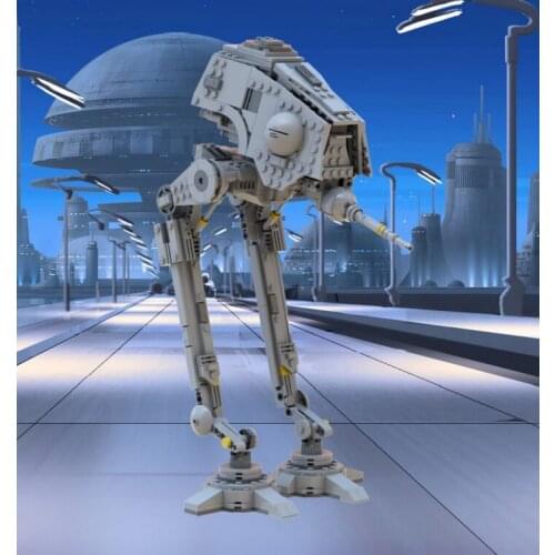 MOC technology building blocks from the rebels all terrain defense pod DIY construction of childrens space war toy gift model