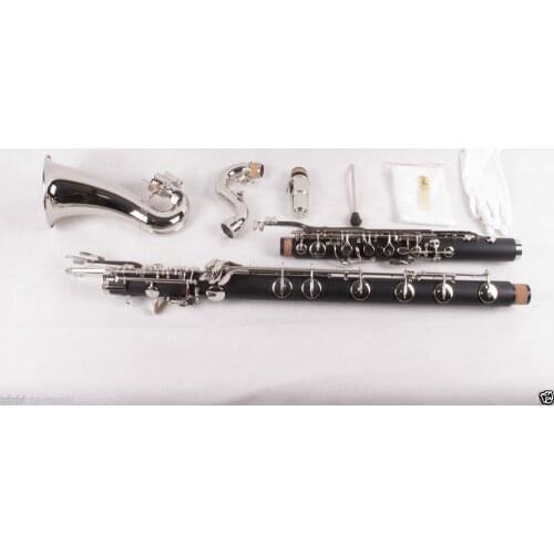 NEW Bass Clarinet Model PADS And Case Low c Nice Tone