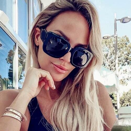 ONEVAN Luxury Oversized Glasses Women 2021 Brand Designer Sunglasses Women/Men High Quality Eyewear Vintage Gafas De Sol Mujer