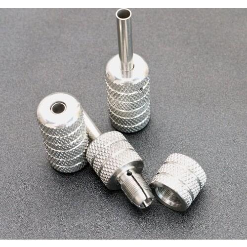 Self-lock Tattoo Grip 25mm Stainless Steel Grip for Tattoo Needle Tips Supply TG2140
