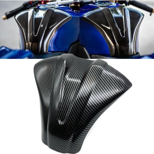 Motorcycle Carbon Fiber Gas Tank Pad Sticker Protector Cover Guard For YAMAHA YZF R15 V3.0 V3 YZF-R15 2017 2018 2019 2020 2021