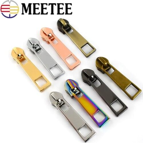 20pcs Zipper Sliders for 5# Nylon Zippers Pocket Zips Head Pullers Bag Zip Repair Kits DIY Accessories ZT139