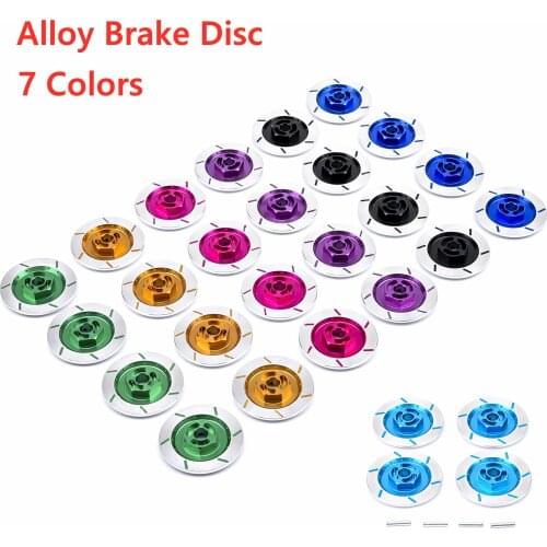 Aluminum Alloy Brake Disc Wheel Rim Box Metal Hex Adapter 12MM For RC 1/10 Car HSP Fly Fish Buggy Truck 94123 94122 D4 CS