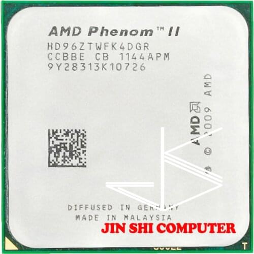 Free Shipping AMD Phenom X4 960T 3GHz Quad-Core CPU Processor HD96ZTWFK4DGR 95W Socket AM3 938pin