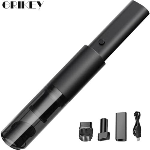 Wireless Car Vacuum Cleaner USB Rechargeable Cordless Mini Portable Handheld Vac Cleaner For Home Office Keyboard Cleaning