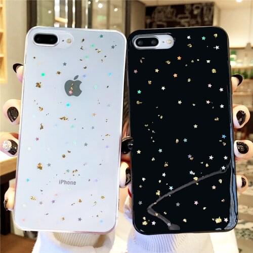 Glitter sparkling star Case For Huawei Y9S Cover P Smart 2020 Case For Huawei P40 LITE 5G Y5P Y6P Y7P Y8P Nova 7 SE 7i 7 PRO