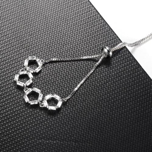 Women Bracelet fashion Style Luxury Bracelet Bangle Circle Necklace Buckle Bracelet Golden Plated Full Cz Bangle Jewelry gifts