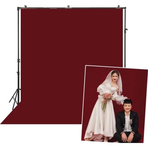 Photography Backdrop Scarlet Solid Color Dark Firebrick Red Background Video Photocall Backdrop Photo Studio Portrait Wallpaper