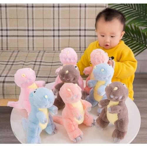 Lovely cool mini dinosaur plush toy soft doll baby toy about 25cm birthday gift h1458