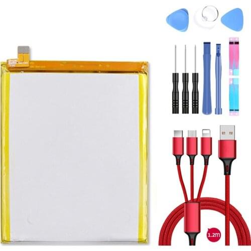 100% new 3000mAh For Elephone P9000 P9000 Lite Battery Mobile Phone High Quality Replacement Accumulator+USB cable+toolkit