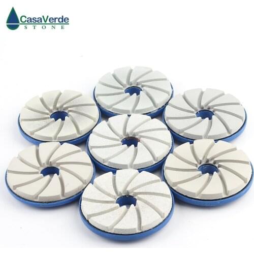 DC-SEGPP01 4 inch diamond edge polishing pads wet polishing wheel for granite concrete marble
