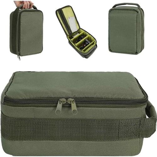 Portable Outdoor Fishing Reel Line Lure Gear Bag Carry Storage Tackle Tool Pouch