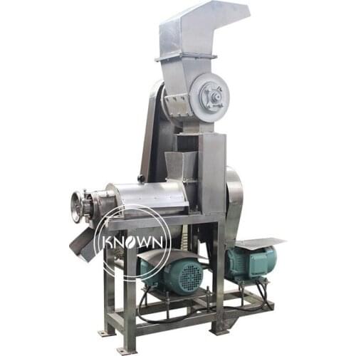 Hard Fruit Vegetable Extractor Juicer Machine with Crusher Commercial Industrial 0.5T Processing Capacity