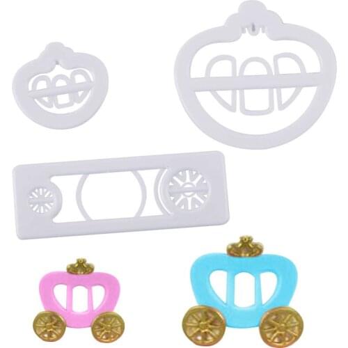 Pumpkin Fattonny Cookie Cutter Plastic Biscuit Knife Baking Fruit Cake Kitchen Tools Mold Embossing Printing