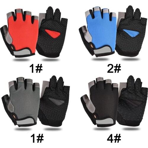 Cycling Gloves Half Finger Men Women Summer Sports Anti-slip Bike Bicycle Gloves