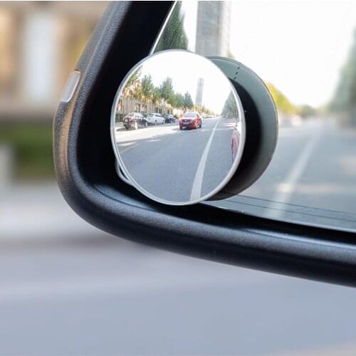 1pc HD wide-angle adjustable rear view convex mirror blind spot frameless mirror for Acura RLX CL EL CSX ILX MDX NSX RDX RL SLX
