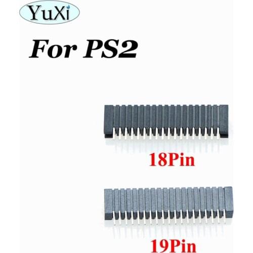 YuXi 18/19 Pin Conductive Film Socket Button Film Socket For PS2 19P 18p Conductive Film Connector Port For Sony Playstation 2