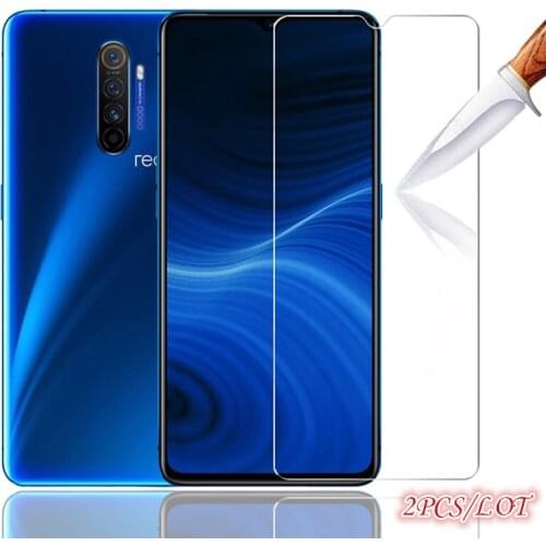 2Pcs Glass on Realme X2 Pro Tempered Glass For Oppo Realme X2 Pro Screen Protector Phone Protective Film For Realme X2 Pro Glass