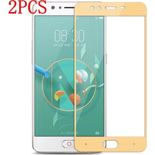 2PCS Full Cover Tempered Glass For ZTE Nubia M2 Lite Screen Protector protective film For ZTE Nubia M2 Lite glass