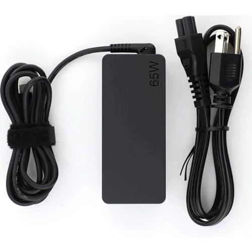 Huiyuan Fit for Lenovo ThinkPad Laptop Charger 65W watt USB Type C(USB-C) AC Power Adapter compatible with T580 E580 X280