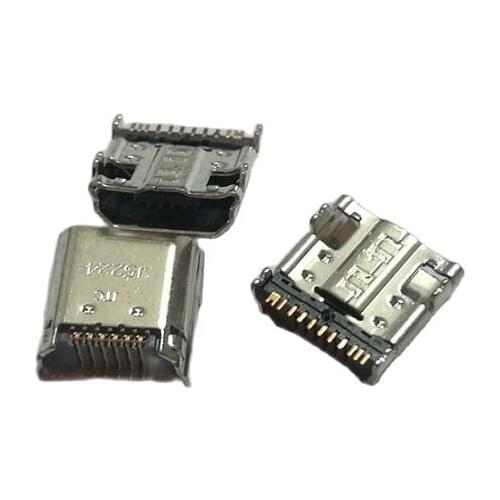 100pcs For Samsung Galaxy Tab 3 7.0 T210 T211 SM-T211 SM-T210 I9200 Dock Micro USB Jack Socket Connector Charger Charging Port