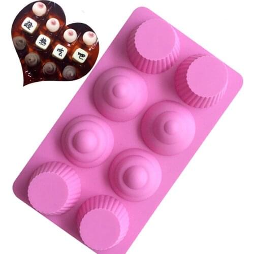 8 Even Creative Funny Stool Silicone Chocolate Cake Mold Muffin Cup K819