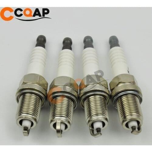 4-6PCS 90919-01164 U-Groove Nickel Spark Plug K16R-U11 fit for Toyota 4Runner Tacoma Prado 2.7L 90919-01165 9091901164 K16RU11