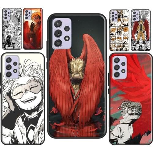 Hawks My Hero Academia For Samsung Galaxy A52 A12 A32 A72 A10 A40 A50 A70 A21S A20e A11 A31 A41 A51 A71 Case