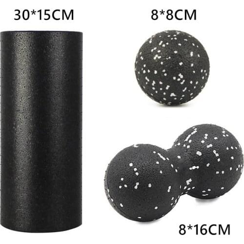 Yoga Massage Roller ball Set Fitness Foam Roller Deep Tissue Massager High Density For Physical Therapy Exercise