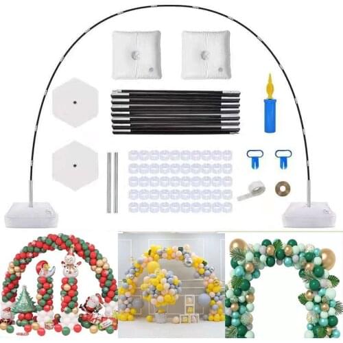 Balloon table arch set children adult birthday party wedding graduation Christmas decorations baby shower bachelor party