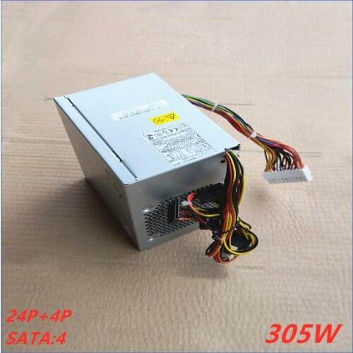 New Power Supply Adapter For Dell T100 T105 T110 NH493 PSU L305P-01 2CM18 J33F2