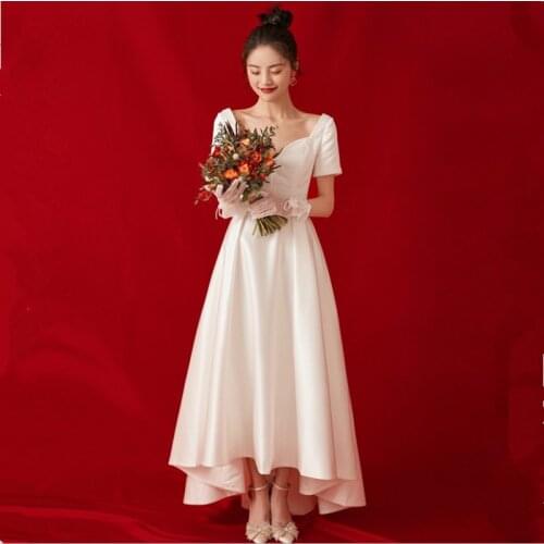 Princessally Satin Wedding Dresses