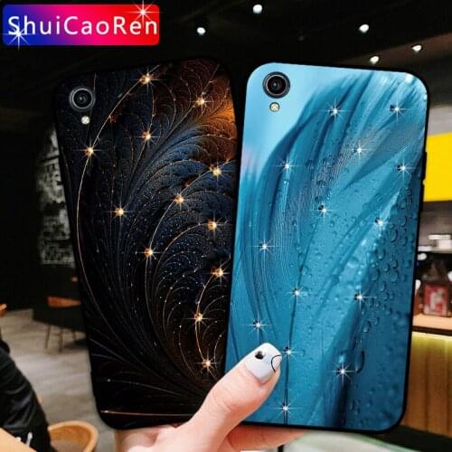 Rhinestone Glitter Soft Case For Vivo Y7S Y20 Y30 Y50 Y52S Y9S TPU Fundas Coque Cover For Vivo Y91 Y91i Y91C Y93 Y95 Y97