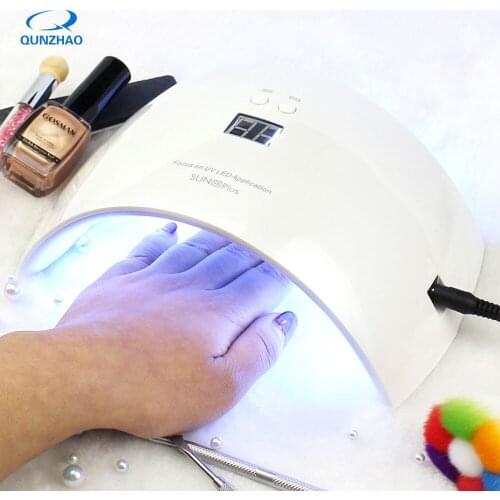 SUNUV SUN9X PLUS LED Lamp For Nails And Gel Polishing Lamp Dryer Fast Curing Gel Varnish With Timing Device Automatic Sensing