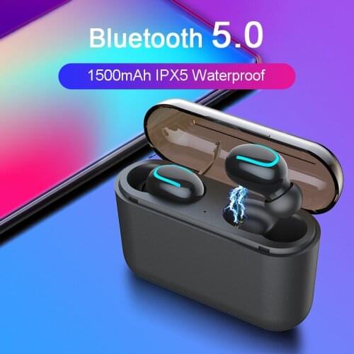 CHYI TWS Bluetooth 5.0 Earphones Sport Gaming Headset IPX5 Waterproof Smart Charge Box 3D Stereo Wireless Headphones For Xiaomi