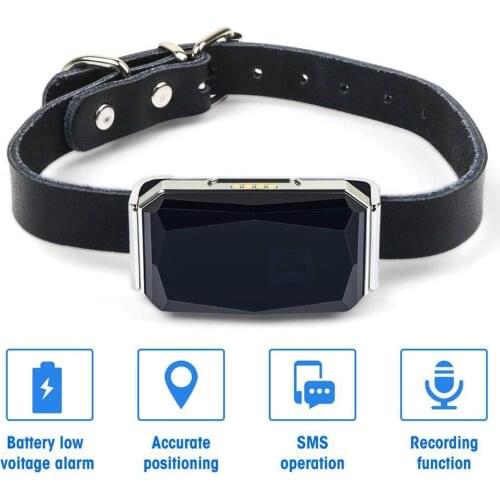 New IP67 Waterproof Pet Collar GSM AGPS Wifi LBS Mini Light GPS Tracker for Pets Dogs Cats Cattle Sheep Tracking Locator