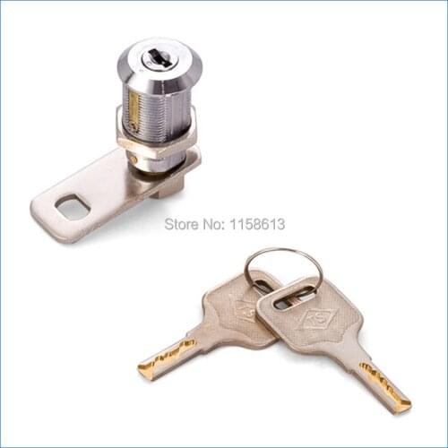 10 pieces 30mm keyed alike high security anti-drill cylinder cam lock toolbox lock