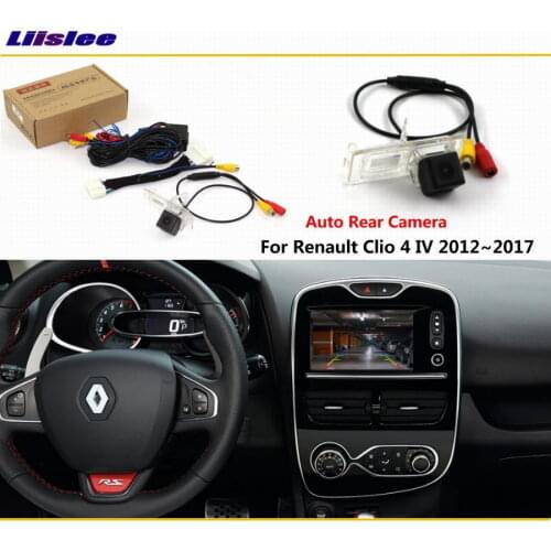 Car Backup Parking Camera For Renault Clio 4 IV 2012-2018 2019 2020 Connect Original Factory Screen Reverse Image