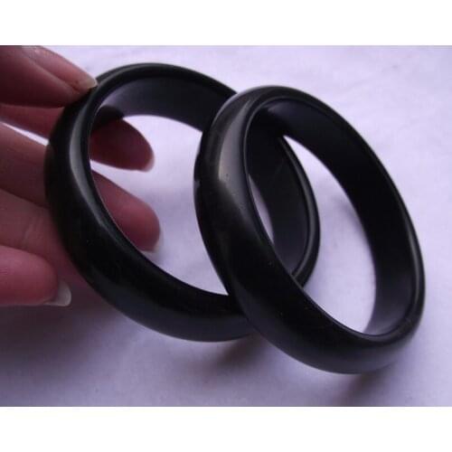 [Free Shipping] obsidian bracelet Men obsidian hand row apotropaic fortune 1 pair