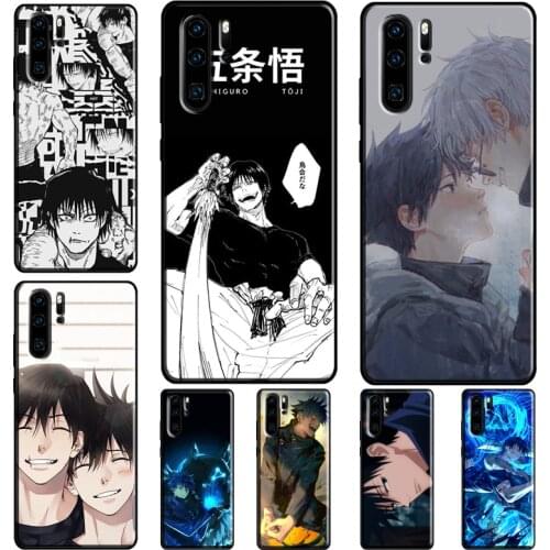 Toji Fushiguro and Megumi Jujutsu Kaisen For Huawei P30 P40 Lite P20 Pro Nova 5T P Smart 2021 Honor 9A 10X Lite 10i 8X Cover