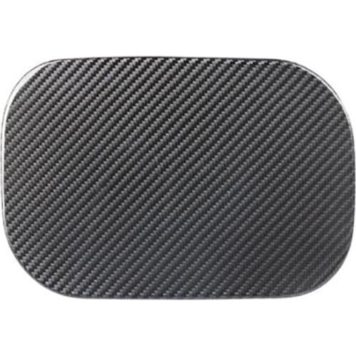 For Cadillac XT4 2018 2019 Real Carbon Fiber Oil Tank Cap Decorative Sticker Gas Fuel Tank Cover Trim Car Accessories