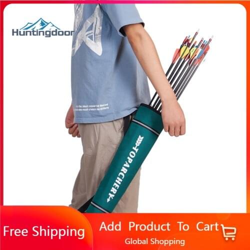Archery Back Arrow Quiver Holder Arrows Bag for Arrows Recurve Compound Bow Shooting Practicing,Youth and Adults