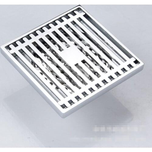 Brass Bathroom Sewer Filter Deodorization Water Outlet Shower Floor Drain